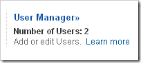 User manager