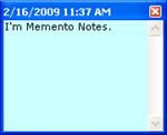 Memento Notes