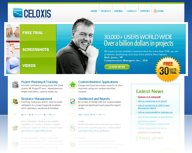 Celoxis - Online Project Management Software Tool - Web Based IT Project Management System - Enterprise Project Tracking Solution_1259927798361
