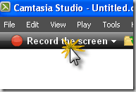 record the screen